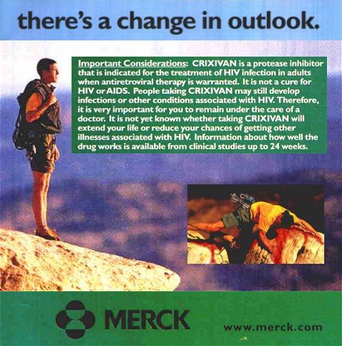 Hack Crixivan Ad, 1999